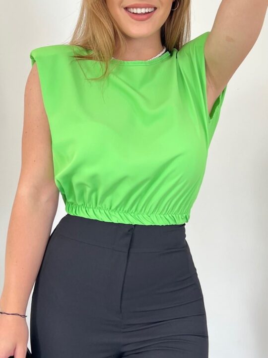 Elastic Waist Blouse