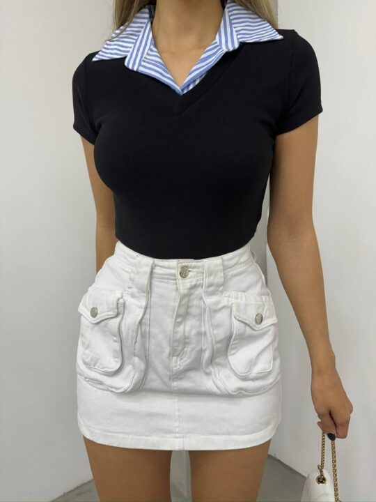 Ottoman Collar Blouse