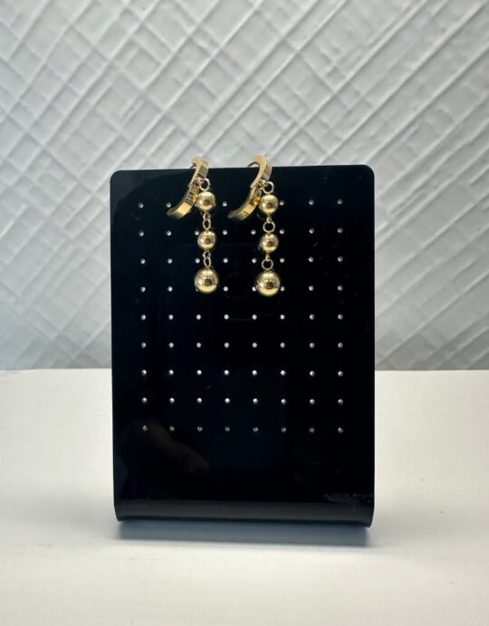 Gold Plated Stainless Steel Earring