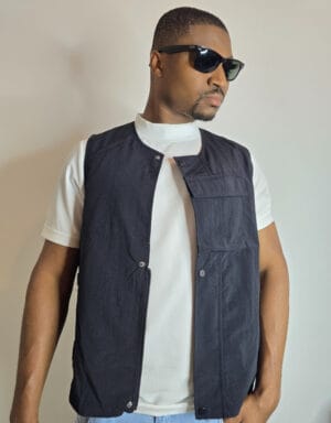 Casual Streetwear Cargo Vest