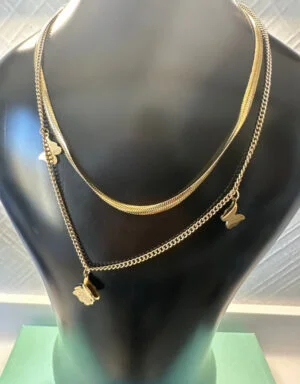 Gold Plated Stainless Steel Necklace