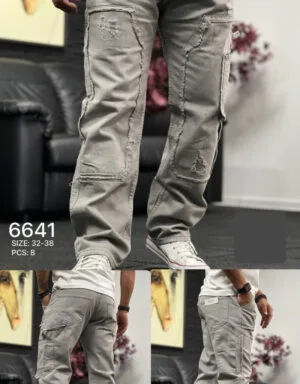 Men's Premium  Quality Designer Baggy Jeans Trousers