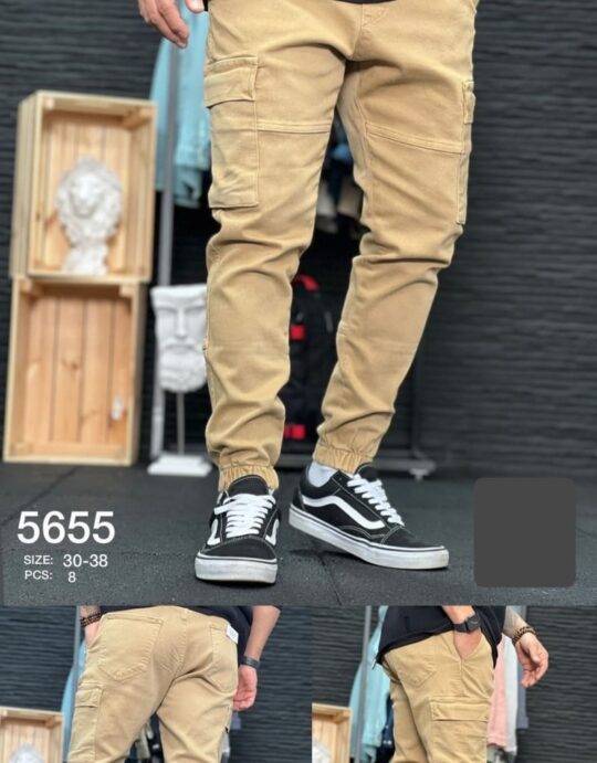 Men's Premium  Quality Designer Cargo Jeans Trousers