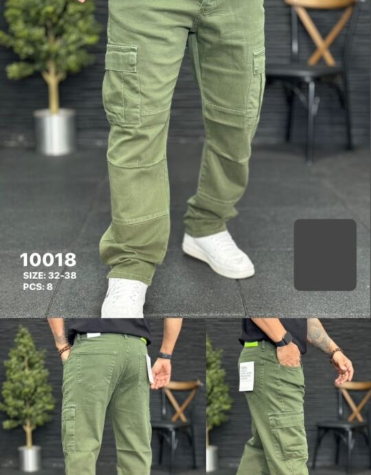 Men's Premium  Quality Designer Cargo Baggy Jeans Trousers