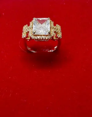 Gold Plated Stainless Steel Ring