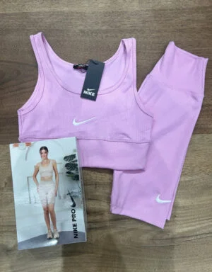 Women's Workout Sets 2 Piece Seamless Ribbed Crop Tank High Waist Shorts Yoga Outfits