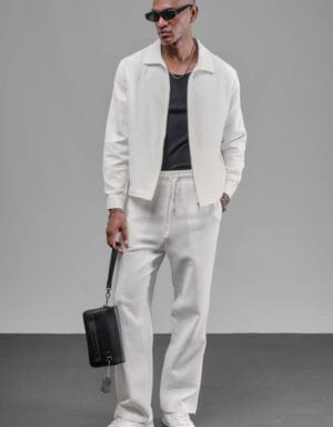 Premium Quality Long Sleeve Zipper Shirt and Pants Set