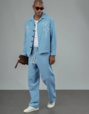 Premium Quality Long Sleeve Linen Shirt Set