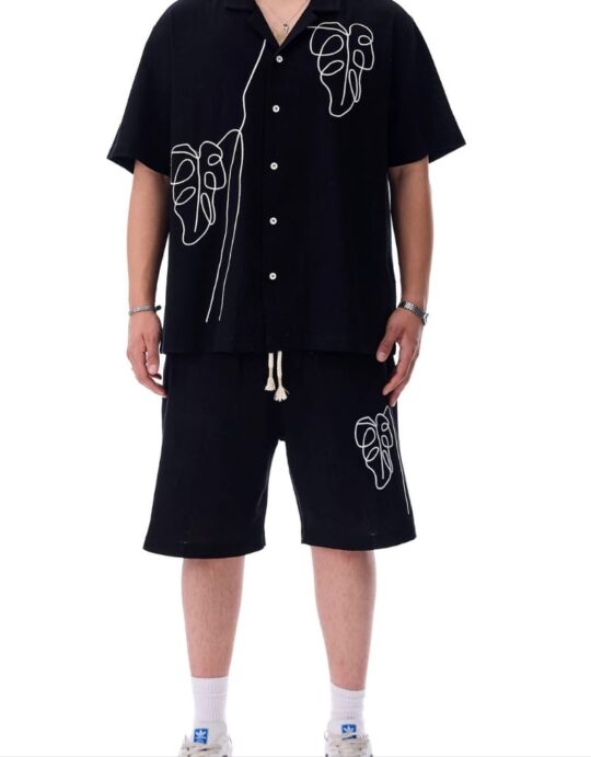 Premium Quality Short Sleeve Linen Shirt Set
