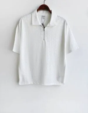 Men’s Premium Quality Top Zipper T-Shirt