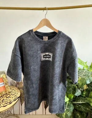 Men’s Vintage Premium Quality Three-Thread Fabric Heavy T-Shirt