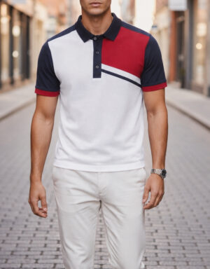 Polo Neck T-Shirt