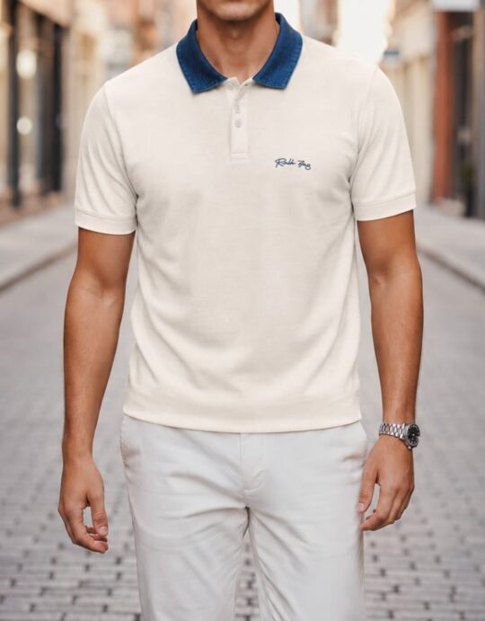 Polo Neck T-Shirt