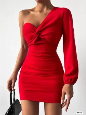 One Shoulder Dress